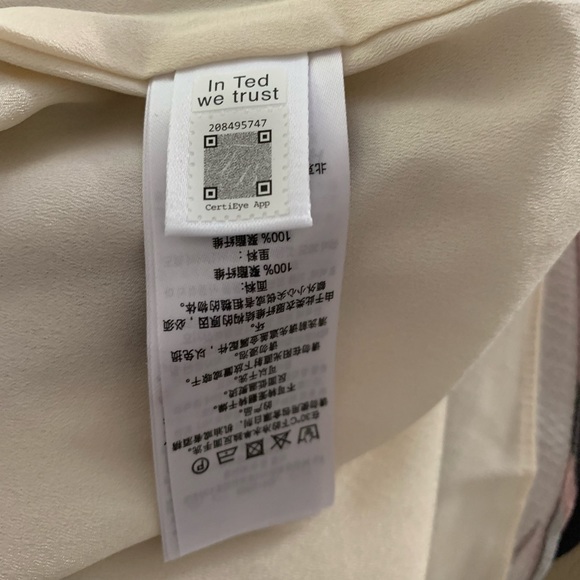 Ted Baker London Printed Button-Through Cami Dress - Picture 11 of 16